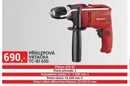 Baumax EINHELL Příklepová vrtačka TC-ID 650 nabídka