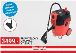 Baumax Průmyslový vysavac YT-85716 nabídka