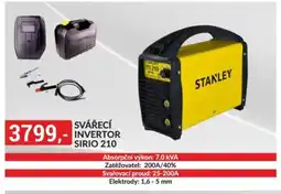 Baumax STANLEY Svářecí invertor Sirio 210 nabídka