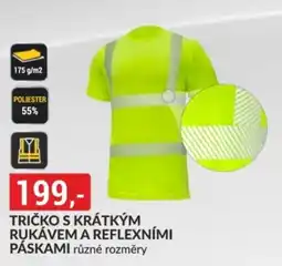 Baumax Tričko s krátkým rukávem a reflexními páskami nabídka