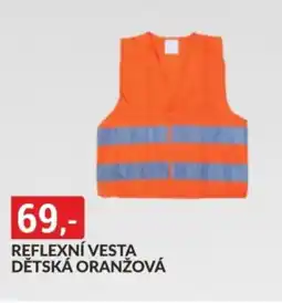 Baumax Reflexní vesta dětská oranžová nabídka