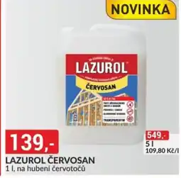 Baumax LAZUROL Červosan nabídka