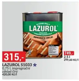 Baumax LAZUROL S1033 nabídka