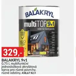 Baumax BALAKRYL 9v1 nabídka