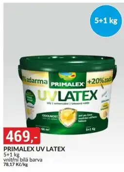 Baumax PRIMALEX UV Latex nabídka