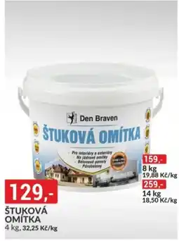 Baumax Štuková omítka nabídka