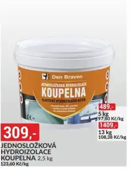 Baumax Jednosložková Hydroizolace koupelna nabídka