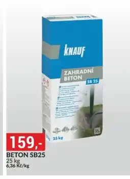Baumax Beton SB25 nabídka