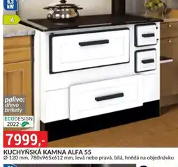 Baumax Kuchyňská kamna Alfa 55 nabídka