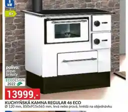 Baumax Kuchyňská kamna Regular 46 Eco nabídka