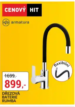 Baumax Dřezová baterie Rumba nabídka