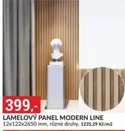Baumax Lamelový panel Modern line nabídka