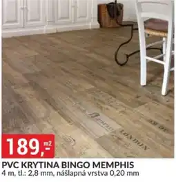 Baumax Pvc krytina bingo Memphis nabídka