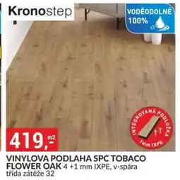 Baumax Vinylova podlaha SPC tobaco flower oak nabídka