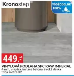 Baumax Vinylová podlaha SPC Raw imperial nabídka