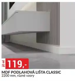 Baumax MDF podlahová lišta classic nabídka