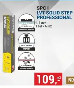 Baumax SPC I LVT solid step professional nabídka