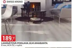 Baumax Laminátová podlaha Jilm amaranta nabídka