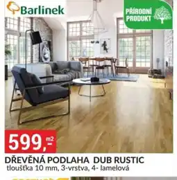 Baumax Dřevěná podlaha dub Rustic nabídka