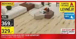 Baumax Vinylova podlaha SPC dub newport nabídka