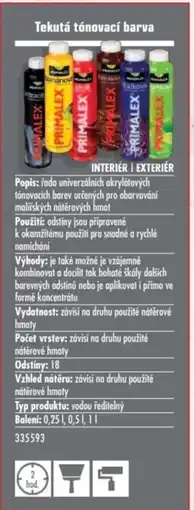 Uni Hobby Tekutá tónovací barva nabídka