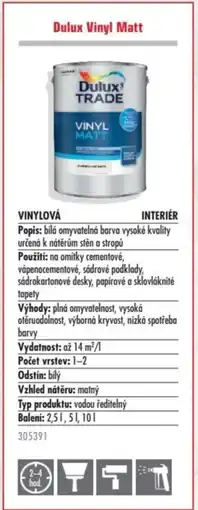 Uni Hobby Dulux Vinyl Matt nabídka