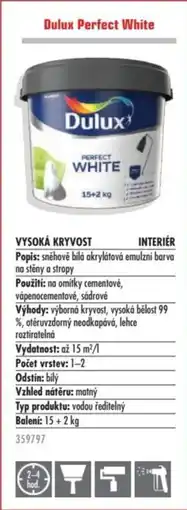 Uni Hobby Dulux Perfect White nabídka