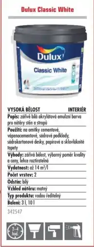Uni Hobby Dulux Classic White nabídka