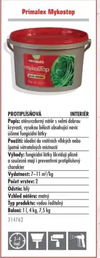 Uni Hobby Primalex Mykostop nabídka
