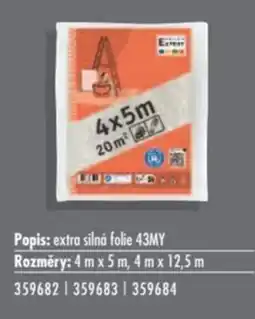 Uni Hobby Popis: extra silná folie 43MY nabídka