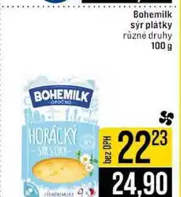 Jip Bohemilk sýr plátky různé druhy 100 g nabídka