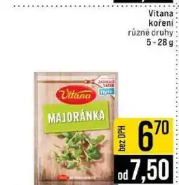 Jip Vitana koření různé druhy 5-28g nabídka