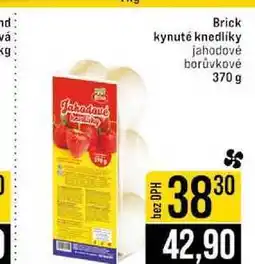 Jip Brick kynuté knedlíky jahodové borůvkové 370 g nabídka