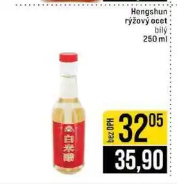Jip Hengshun rýžový ocet bilý 250ml nabídka
