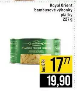 Jip Royal Orient bambusové výhonky plátky 227g nabídka