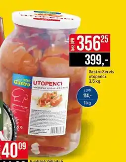 Jip Gastro Servis utopenci 3,5 kg nabídka