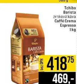 Jip Tchibo Barista zrnková káva Caffé Crema Espresso 1kg nabídka