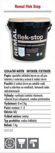Uni Hobby Remal Flek Stop nabídka