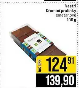 Jip Vestri Cremini pralinky smetanové 100 g nabídka