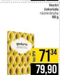 Jip Vestri čokoláda různé druhy 50 g nabídka