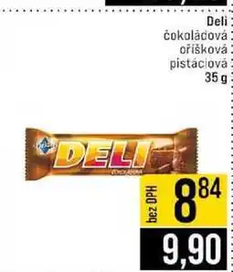 Jip Deli čokoládová oříšková pistáciová 35 g nabídka