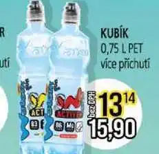 Jip Kubík Waterrr 0,75l, vybrané druhy nabídka