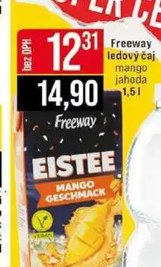 Jip Freeway ledový čaj mango jahoda 1,5l nabídka