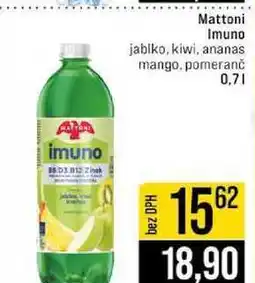 Jip Mattoni Imuno jablko, kiwi, ananas mango, pomeranč 0,7l nabídka