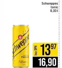 Jip Schweppes tonic 0,33l nabídka