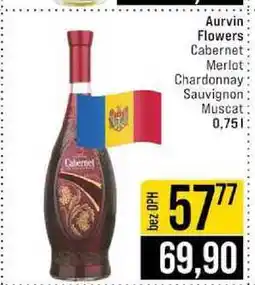 Jip Aurvin Flowers Cabernet Merlot Chardonnay Sauvignon Muscat 0,75l nabídka