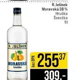 Jip R.Jelínek Moravská 38% Hruška Švestka 1l nabídka