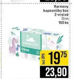 Jip Harmony kapesničky box 2-vrstvé Dino 150 ks nabídka