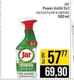 Jip Jar Power čistič 3v1 na kuchyně a nádobí 500 ml nabídka