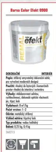 Uni Hobby Barva Color Efekt 0900 nabídka